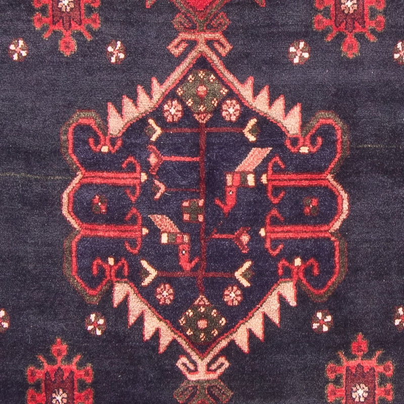 Alfombra de pasillo Alfombra persa - Nómada - 290 x 134 cm - azul oscuro