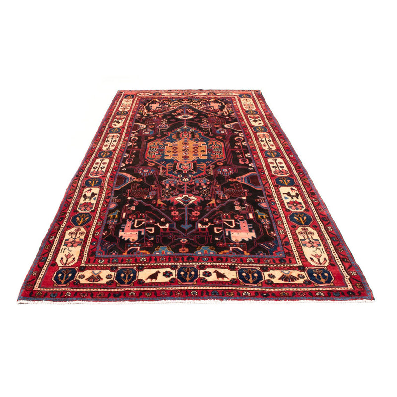 Alfombra de pasillo Alfombra persa - Nómada - 350 x 160 cm - azul oscuro