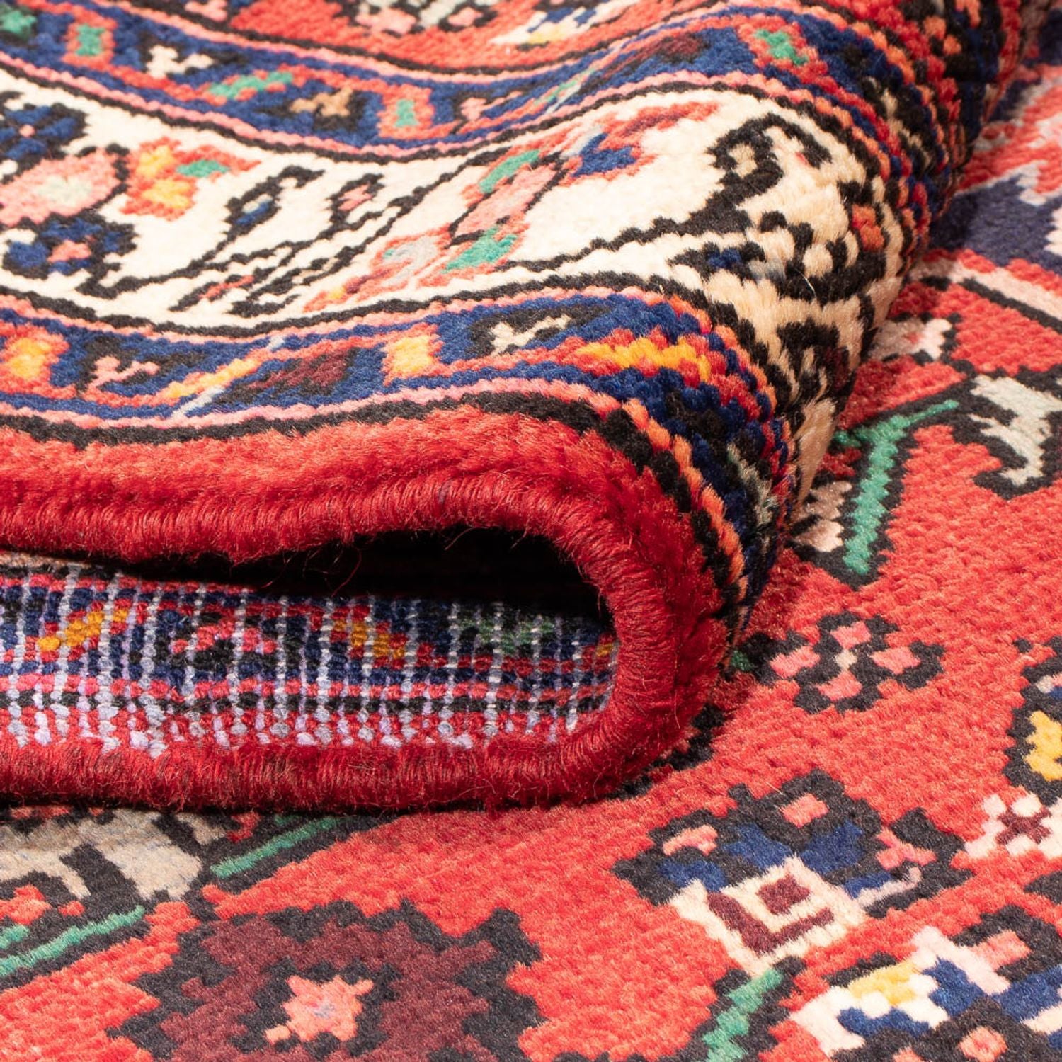 Alfombra persa - Nómada - 288 x 154 cm - rojo