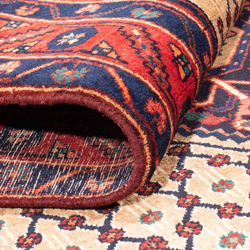 Alfombra de pasillo Alfombra persa - Nómada - 305 x 145 cm - beige