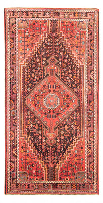 Alfombra persa - Nómada - 280 x 150 cm - azul oscuro