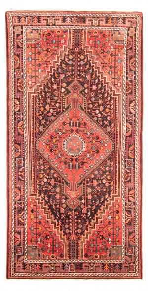 Alfombra persa - Nómada - 280 x 150 cm - azul oscuro