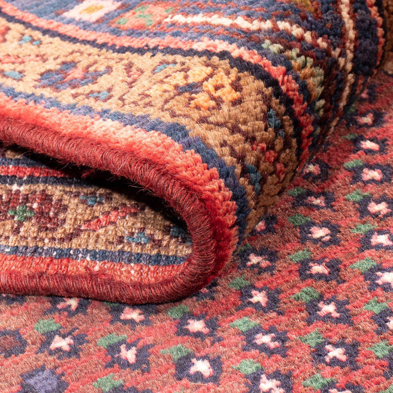 Alfombra de pasillo Alfombra persa - Bidjar - 275 x 140 cm - rojo