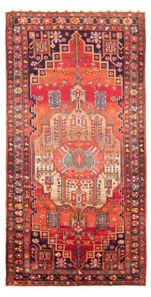 Alfombra persa - Nómada - 310 x 165 cm - rojo