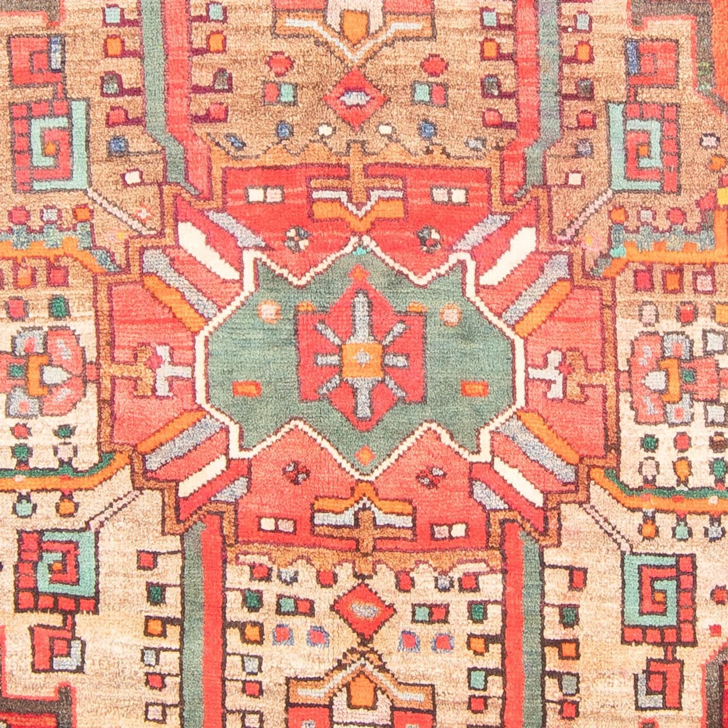 Alfombra persa - Nómada - 310 x 165 cm - rojo