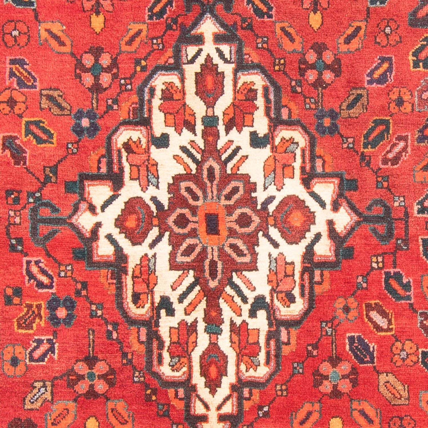 Alfombra persa - Nómada - 303 x 155 cm - rojo