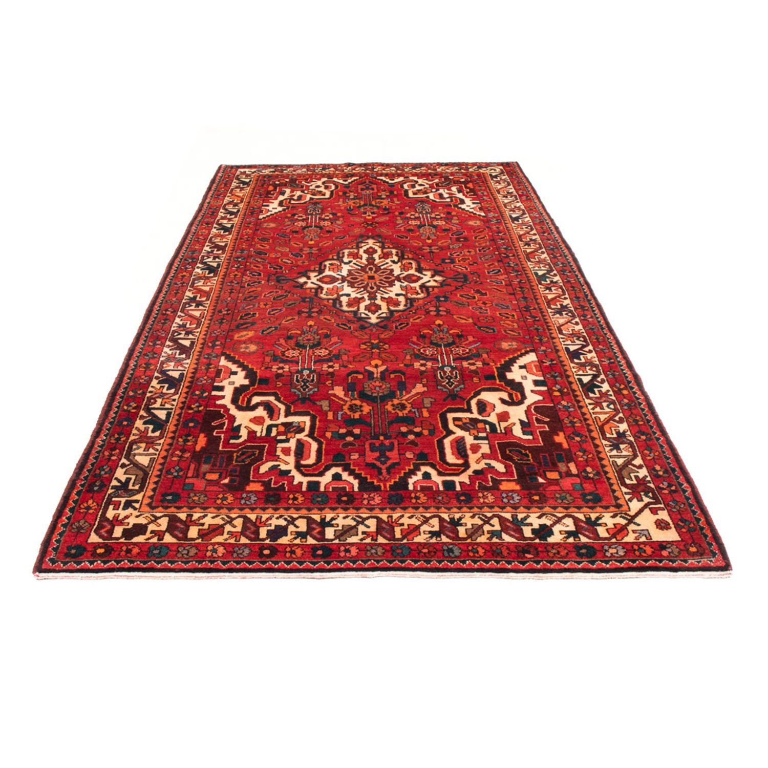 Alfombra persa - Nómada - 303 x 155 cm - rojo