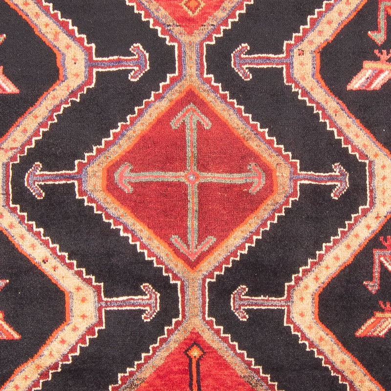 Alfombra de pasillo Alfombra persa - Nómada - 366 x 160 cm - azul oscuro
