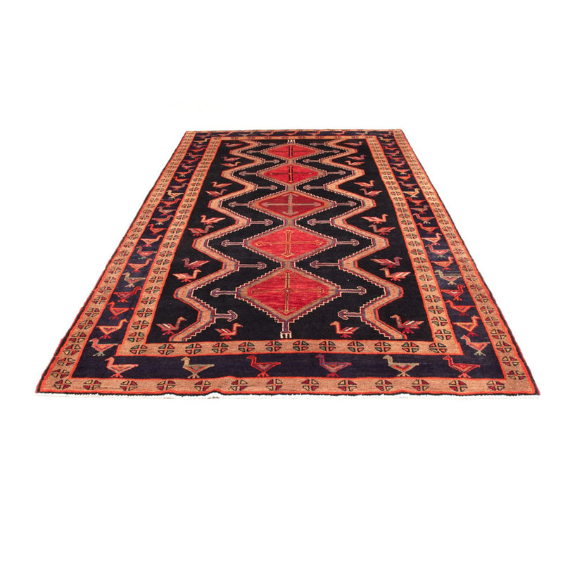 Alfombra de pasillo Alfombra persa - Nómada - 366 x 160 cm - azul oscuro