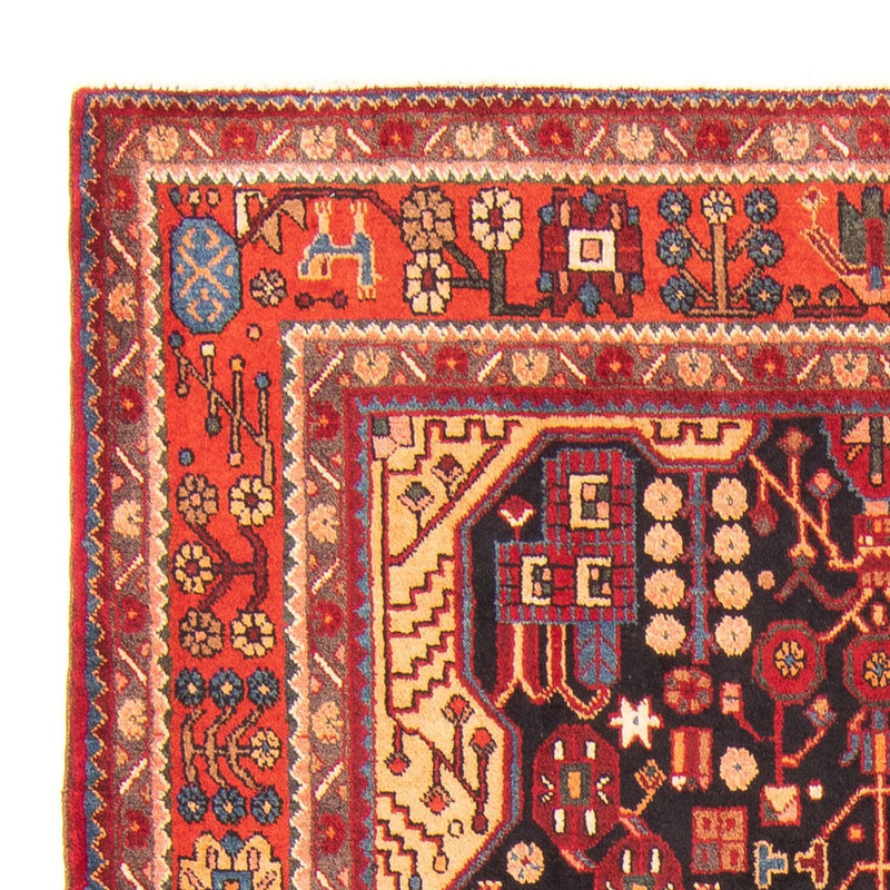 Alfombra persa - Nómada - 295 x 160 cm - azul oscuro