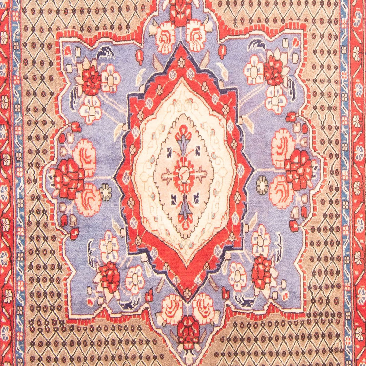 Alfombra de pasillo Alfombra persa - Nómada - 350 x 150 cm - multicolor