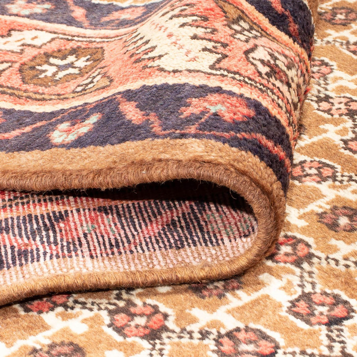 Alfombra de pasillo Alfombra persa - Nómada - 343 x 146 cm - multicolor