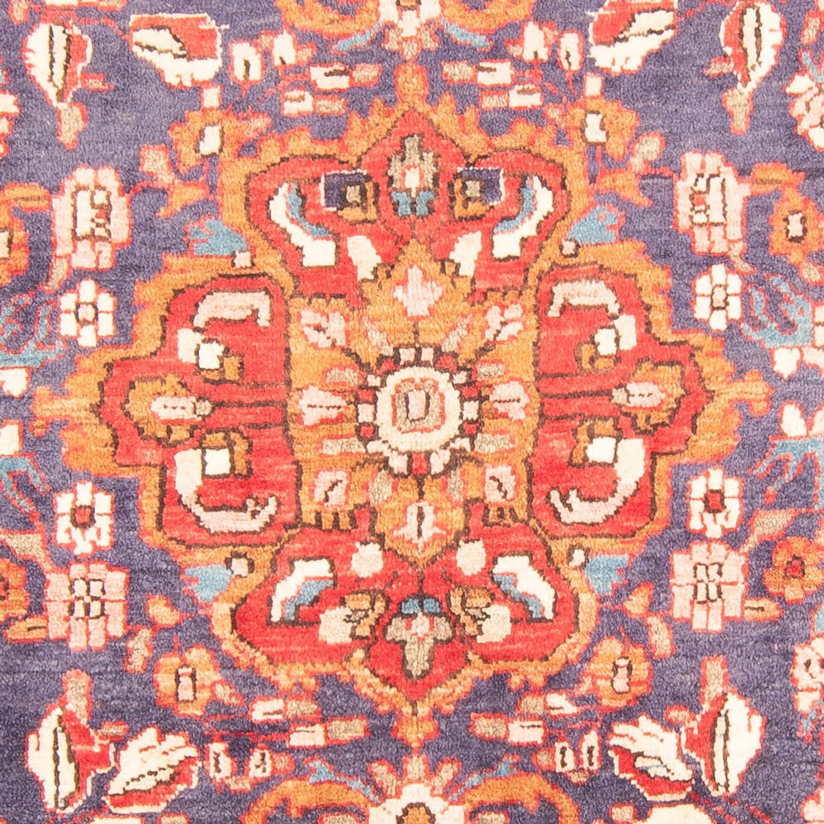 Alfombra persa - Nómada - 265 x 174 cm - azul