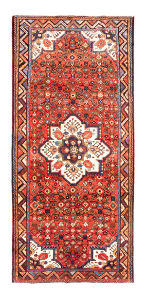 Alfombra de pasillo Alfombra persa - Nómada - 350 x 158 cm - rojo