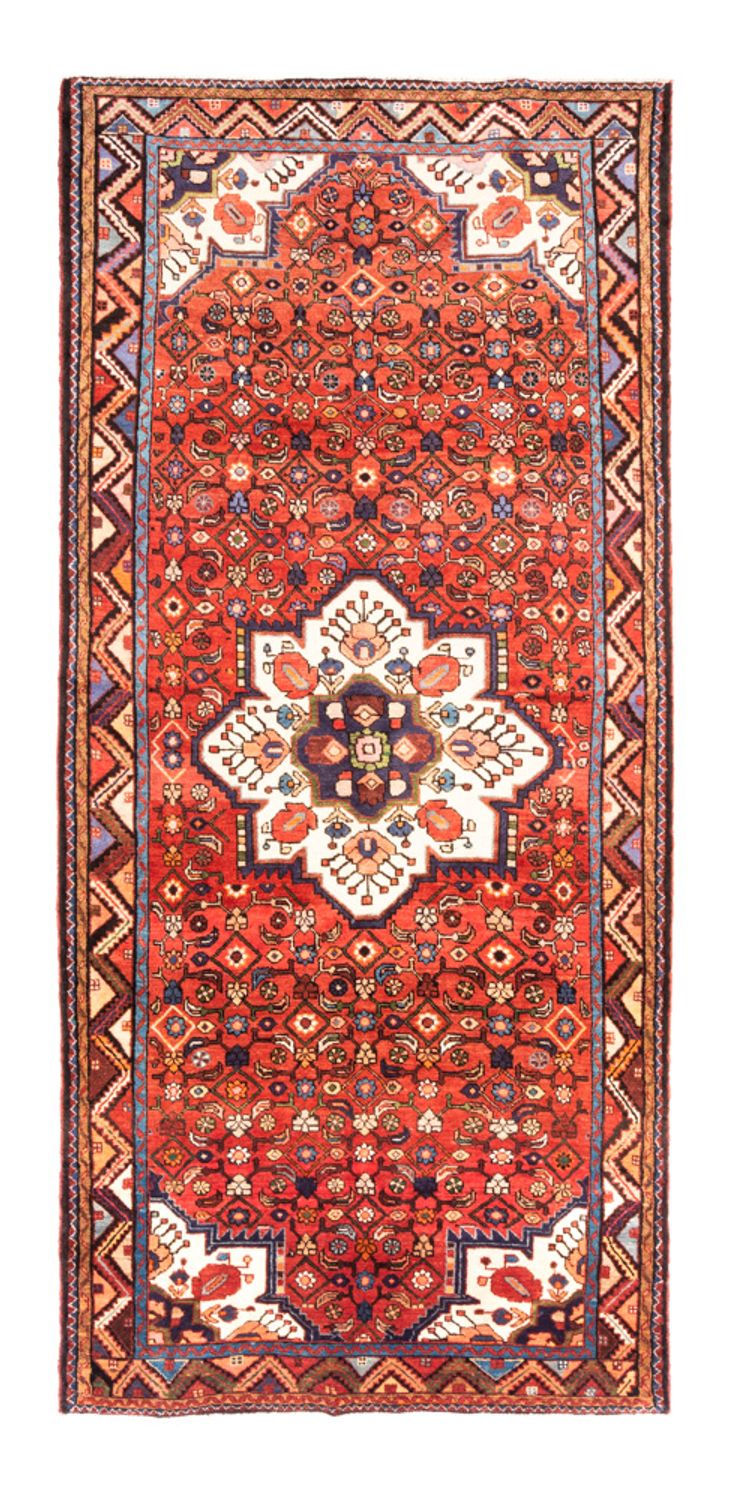 Alfombra de pasillo Alfombra persa - Nómada - 350 x 158 cm - rojo