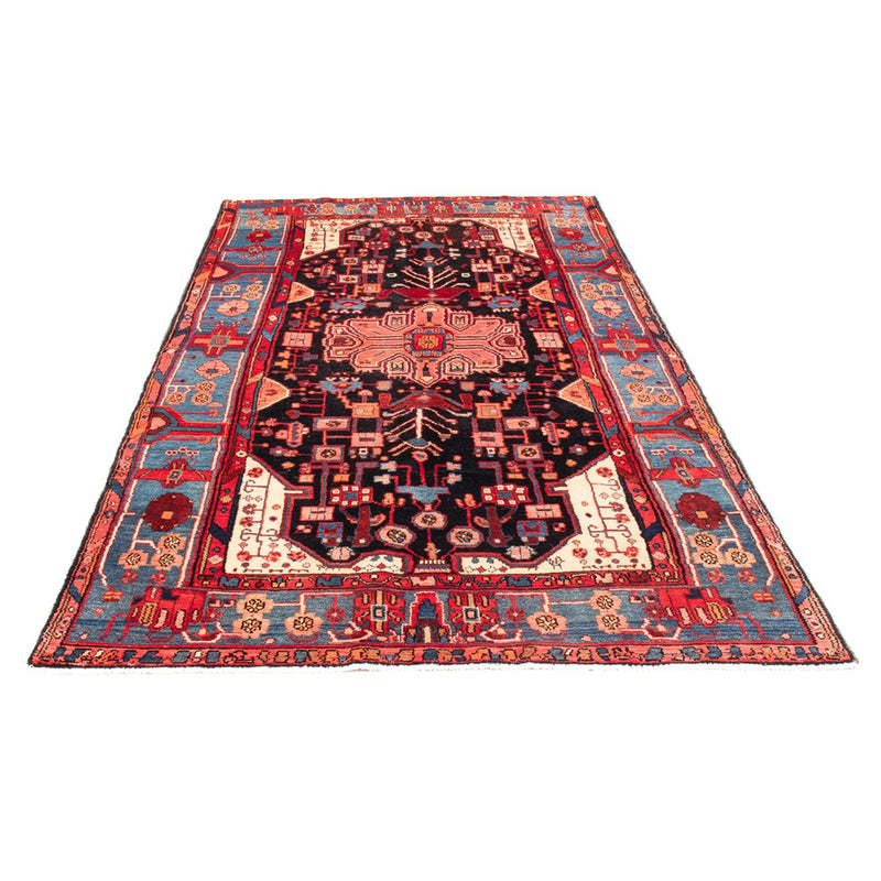 Alfombra persa - Nómada - 312 x 153 cm - azul oscuro