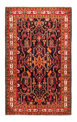 Alfombra persa - Nómada - 280 x 172 cm - azul oscuro