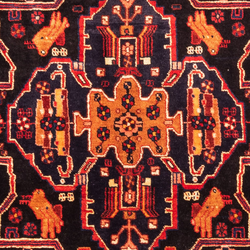 Alfombra persa - Nómada - 280 x 172 cm - azul oscuro