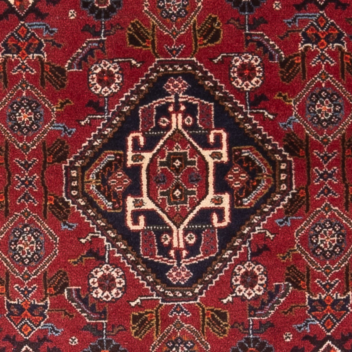 Alfombra persa - Nómada - 147 x 75 cm - rojo