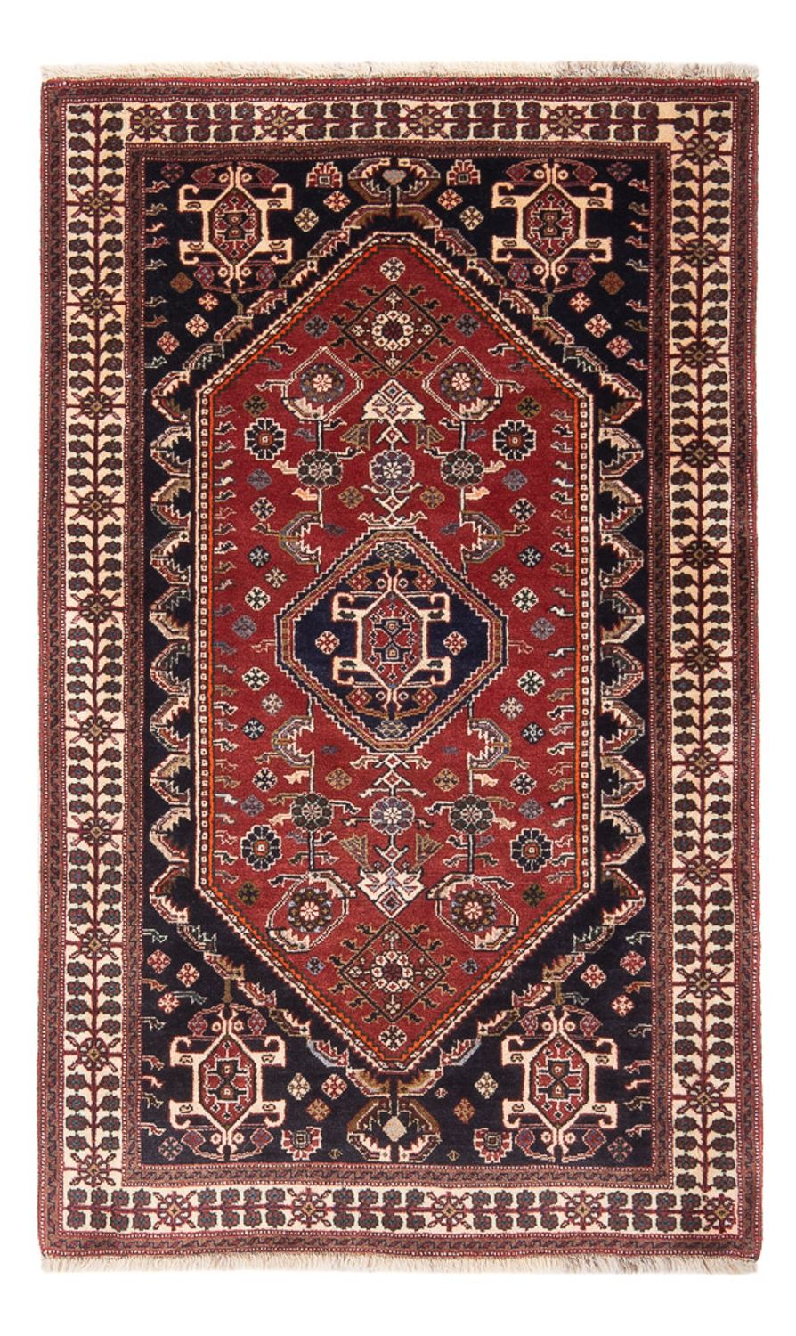 Alfombra persa - Nómada - 145 x 80 cm - rojo