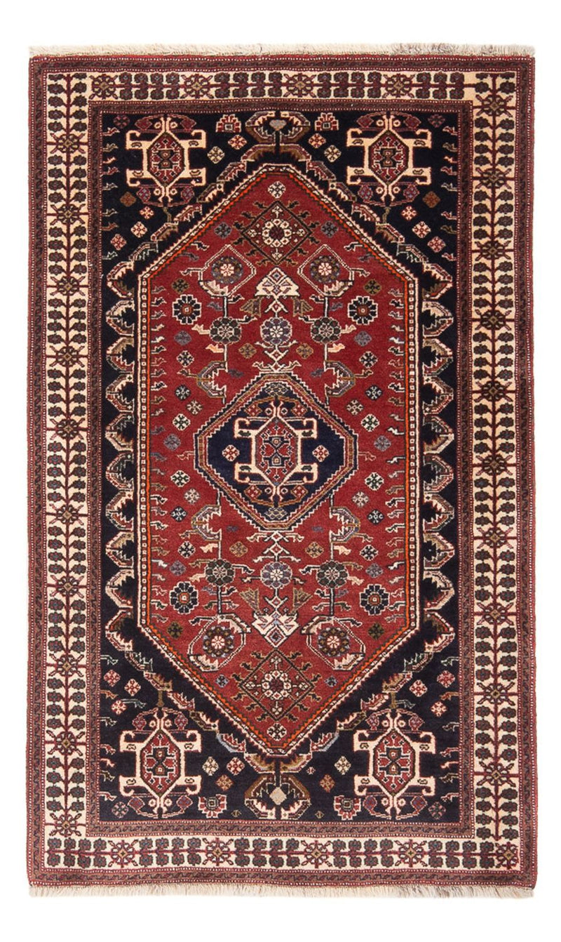 Alfombra persa - Nómada - 145 x 80 cm - rojo