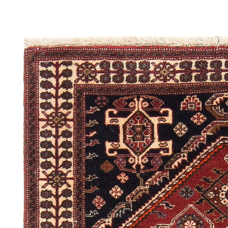 Alfombra persa - Nómada - 145 x 80 cm - rojo