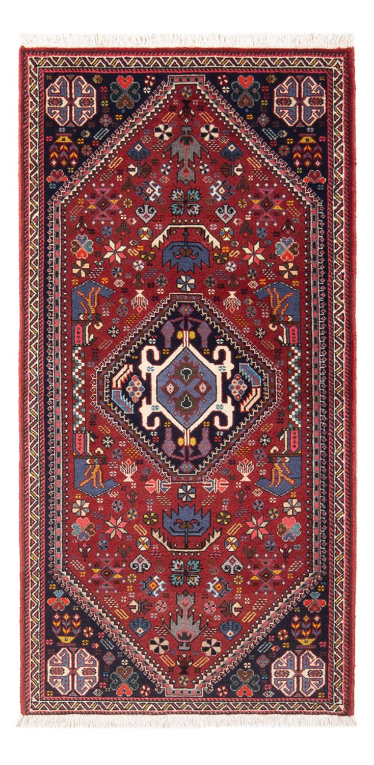 Alfombra persa - Nómada - 148 x 70 cm - rojo