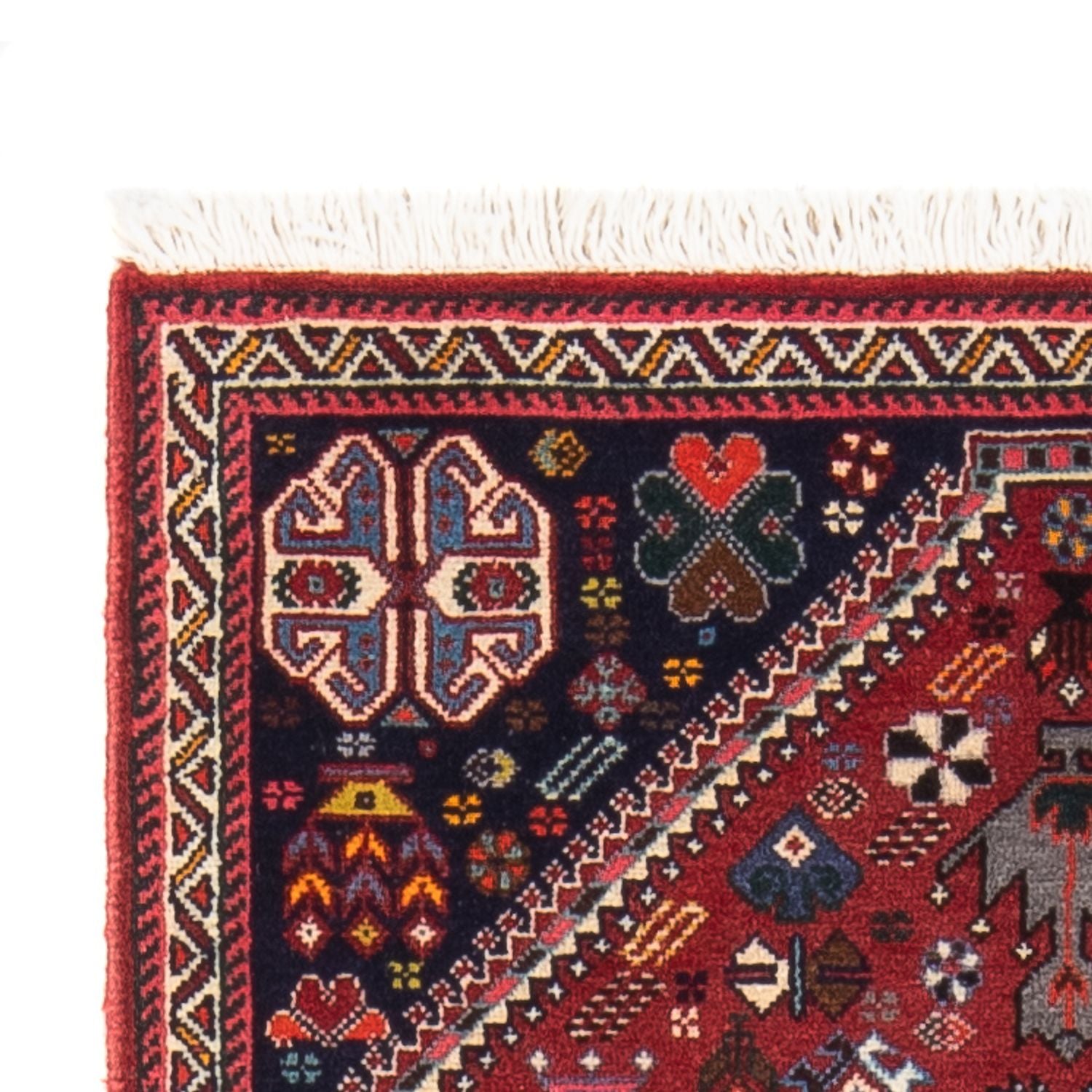 Alfombra persa - Nómada - 148 x 70 cm - rojo