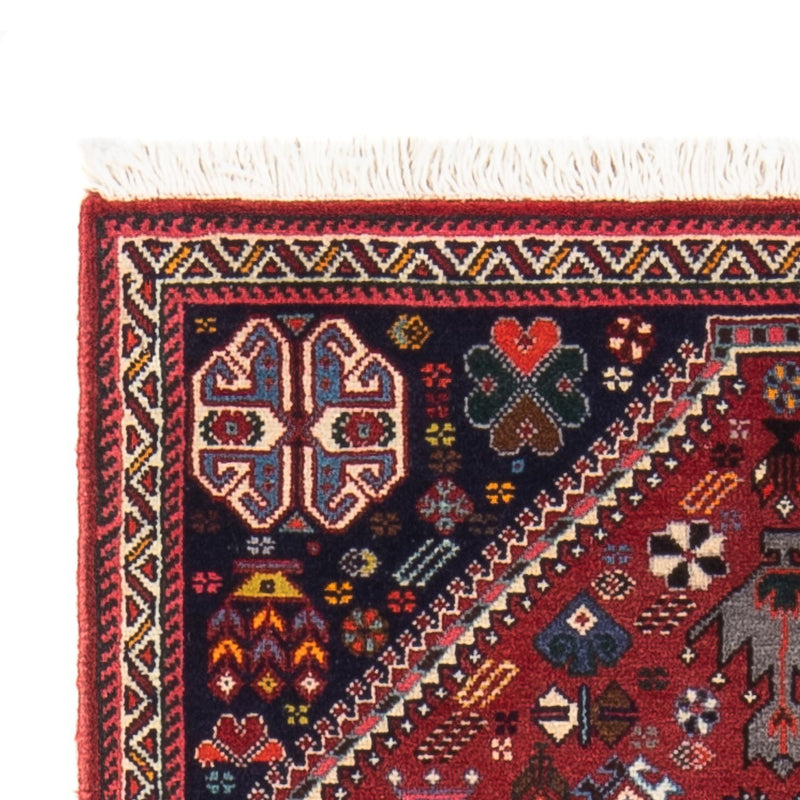Alfombra persa - Nómada - 148 x 70 cm - rojo