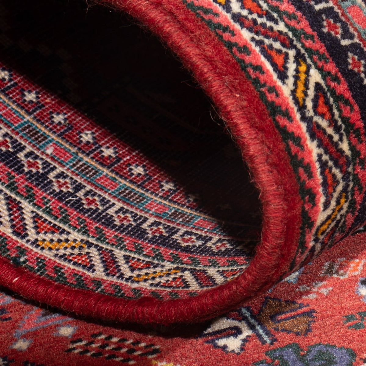 Alfombra persa - Nómada - 148 x 70 cm - rojo