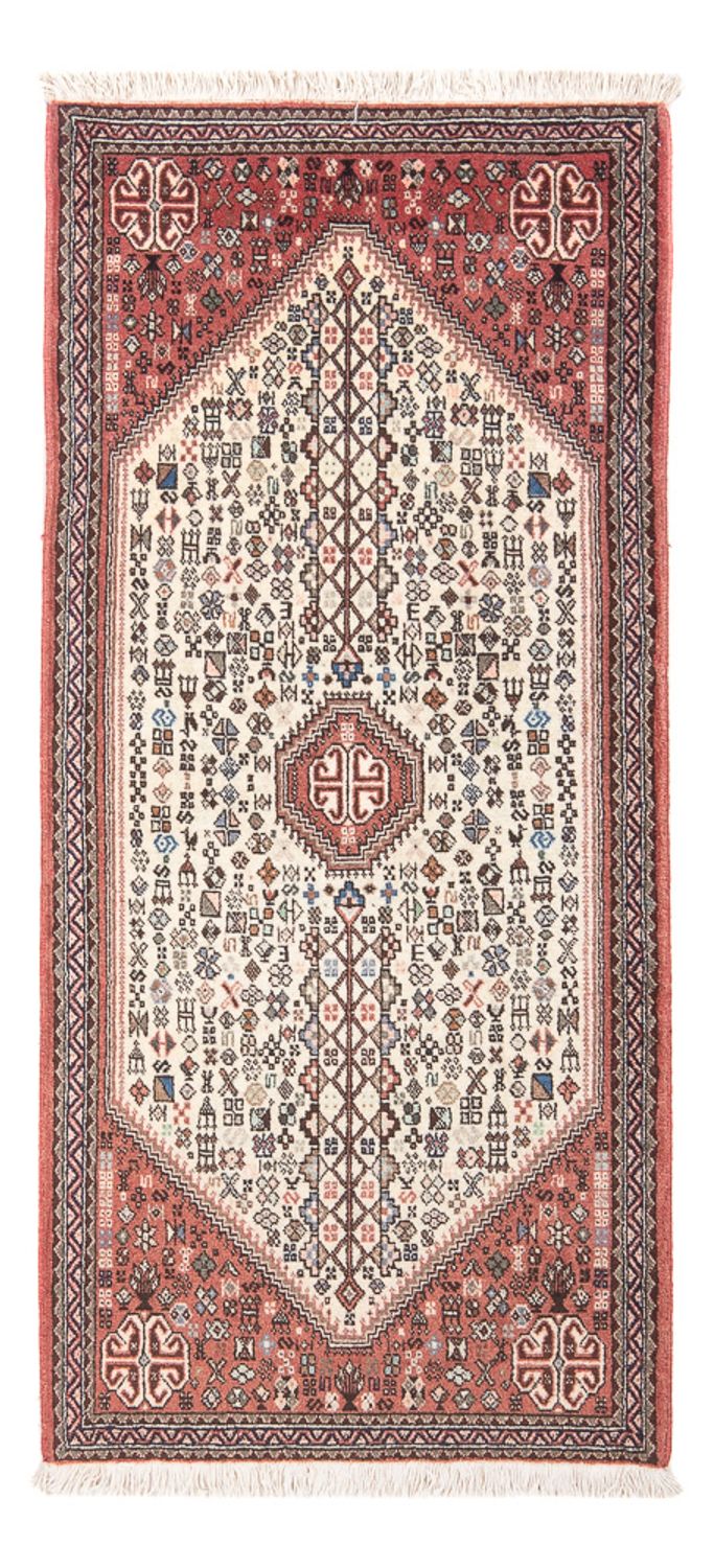Alfombra de pasillo Alfombra persa - Nómada - 160 x 70 cm - crema