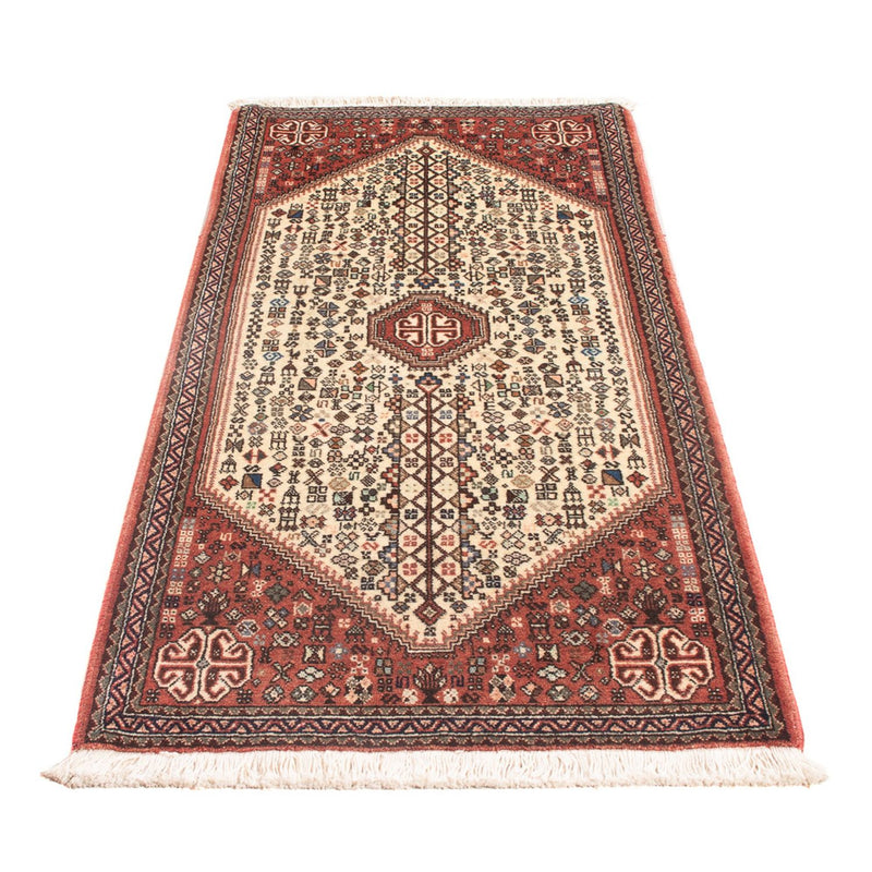 Alfombra de pasillo Alfombra persa - Nómada - 160 x 70 cm - crema