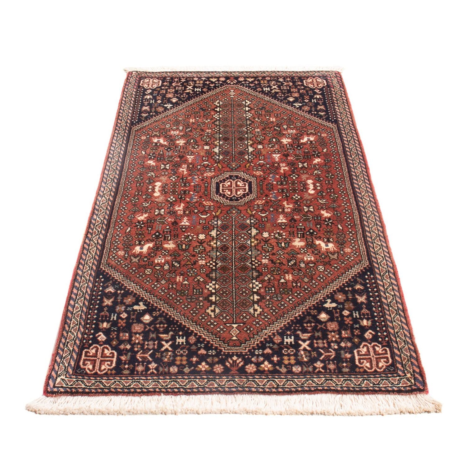 Alfombra persa - Nómada - 150 x 70 cm - rojo