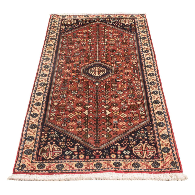 Alfombra persa - Nómada - 148 x 64 cm - rojo