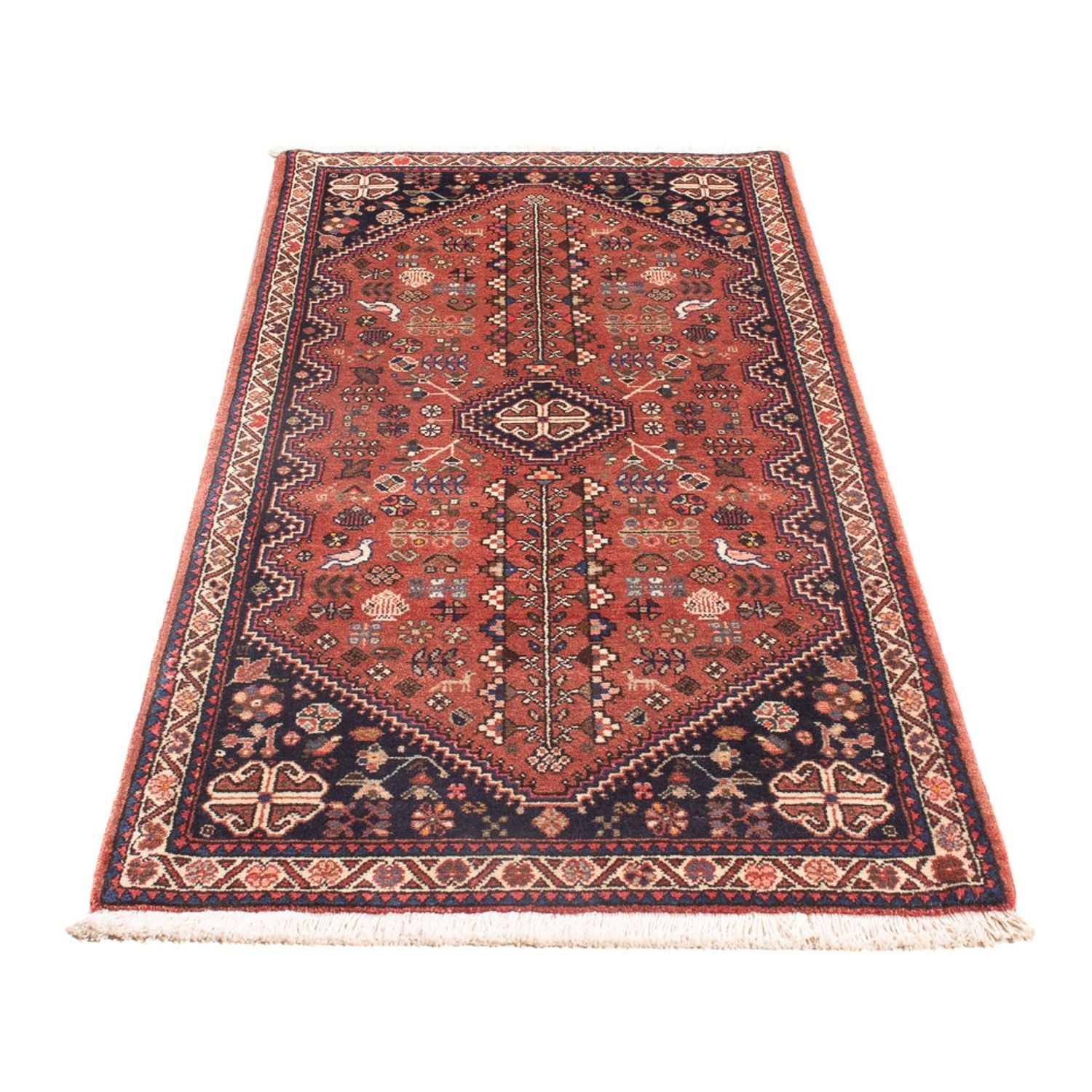 Alfombra persa - Nómada - 152 x 72 cm - rojo