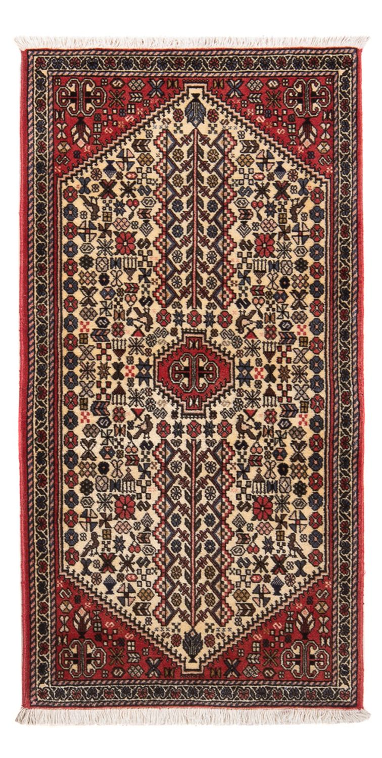 Alfombra persa - Nómada - 150 x 67 cm - crema