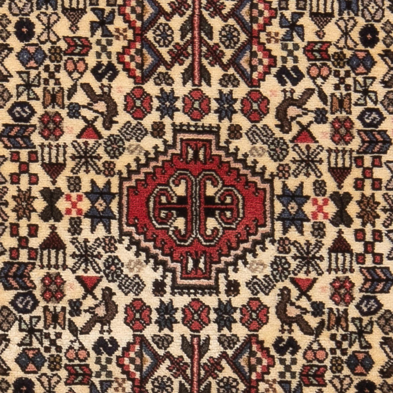 Alfombra persa - Nómada - 150 x 67 cm - crema