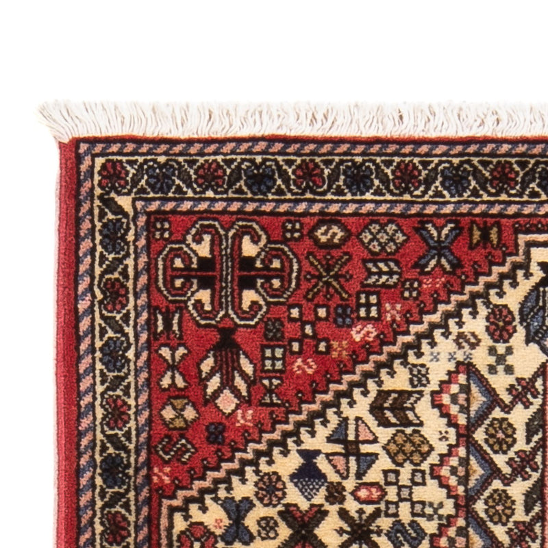 Alfombra persa - Nómada - 150 x 67 cm - crema