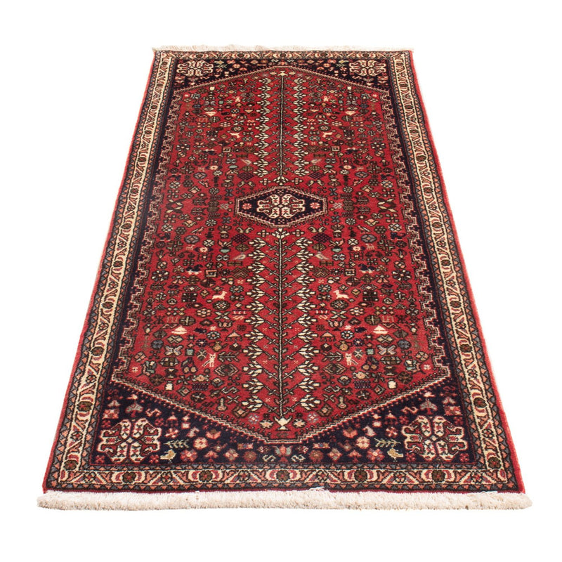 Alfombra de pasillo Alfombra persa - Nómada - 156 x 63 cm - rojo