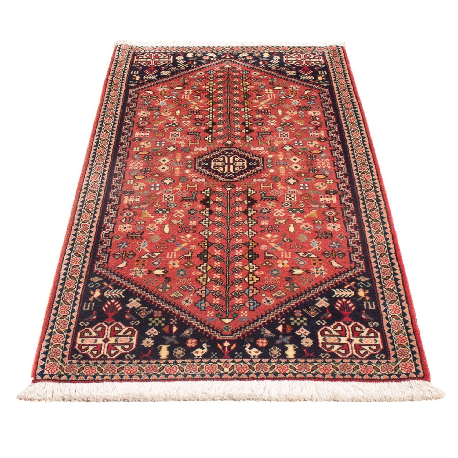 Alfombra persa - Nómada - 150 x 72 cm - rojo