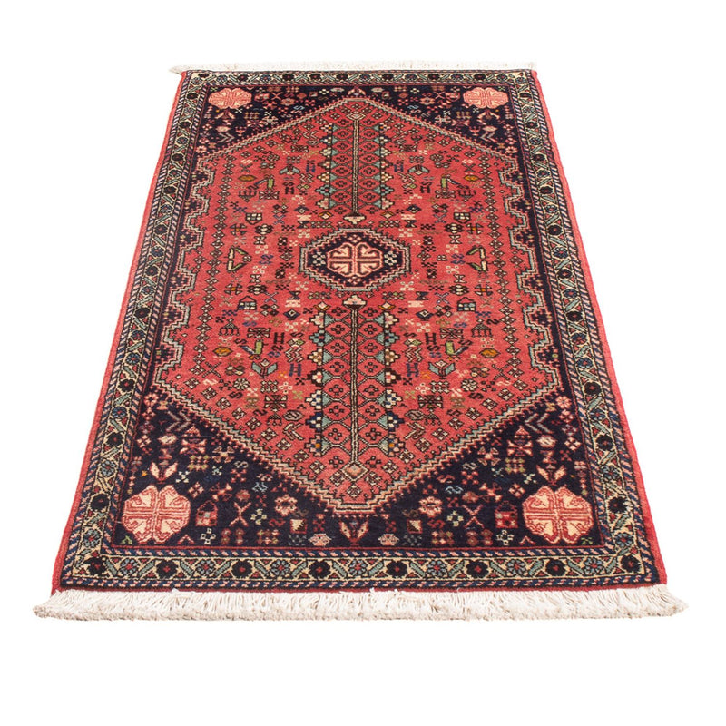 Alfombra persa - Nómada - 146 x 67 cm - rojo