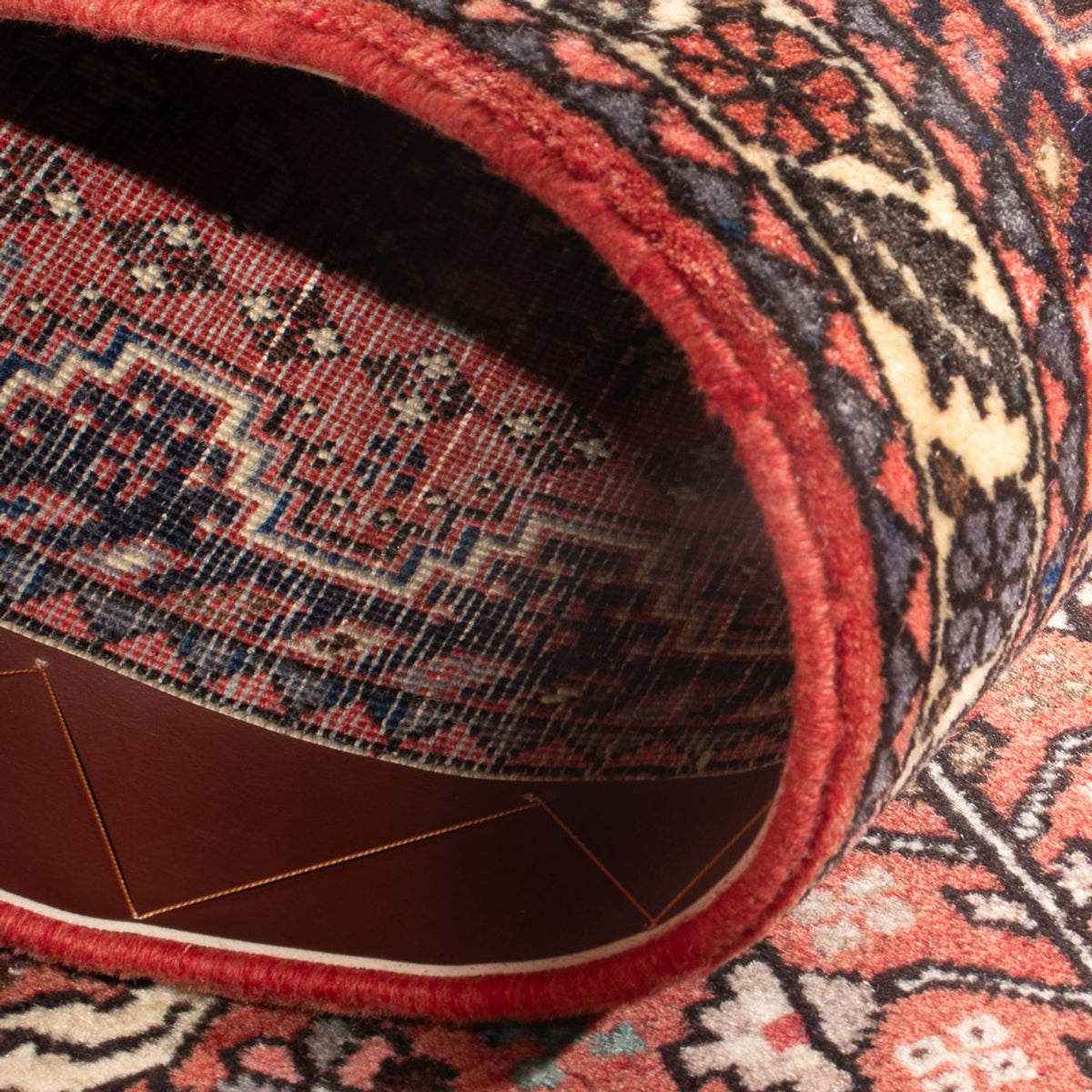 Alfombra de pasillo Alfombra persa - Nómada - 155 x 67 cm - rojo