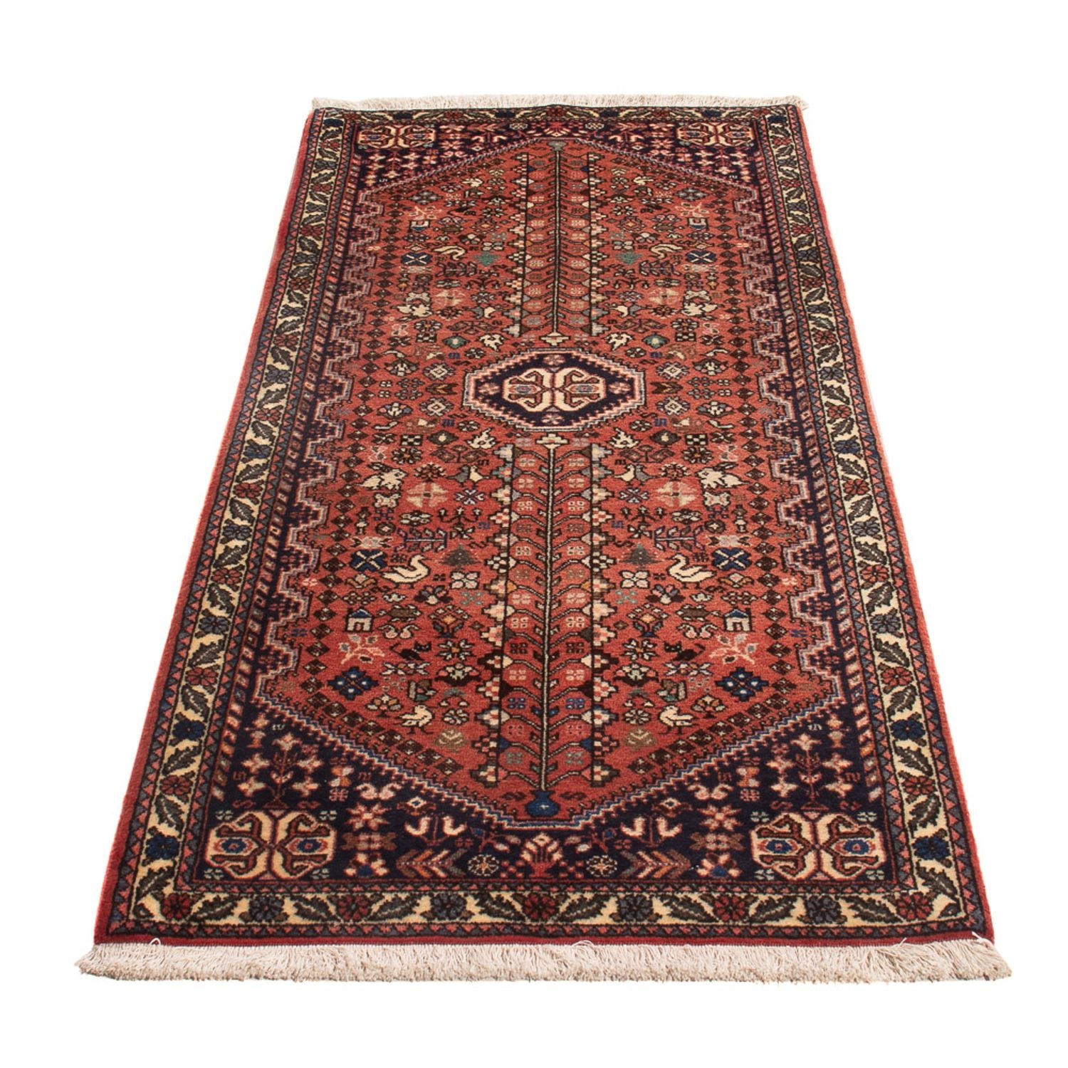 Alfombra de pasillo Alfombra persa - Nómada - 155 x 67 cm - rojo