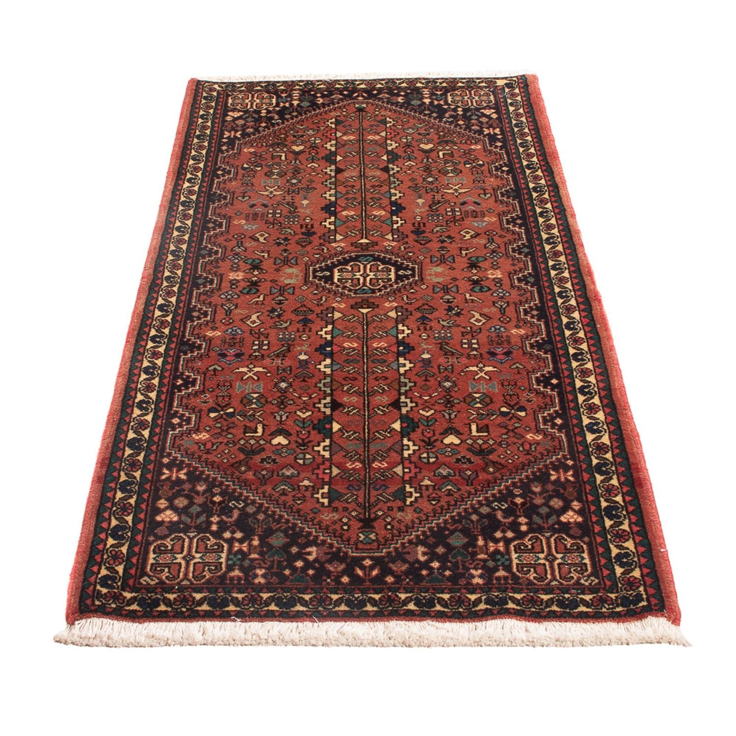 Alfombra persa - Nómada - 150 x 65 cm - rojo