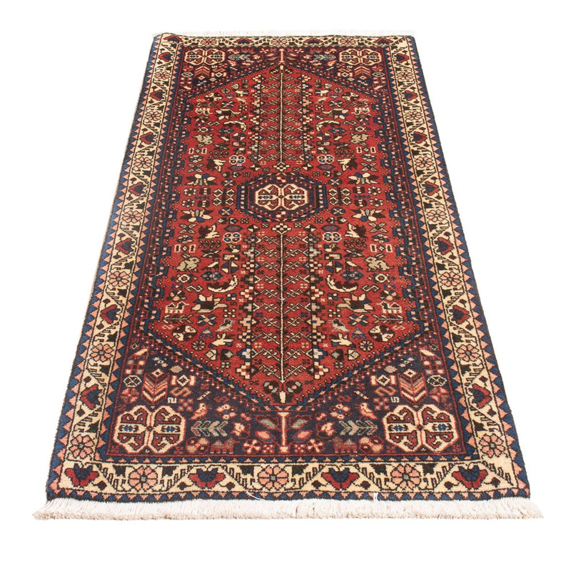 Alfombra persa - Nómada - 152 x 63 cm - rojo
