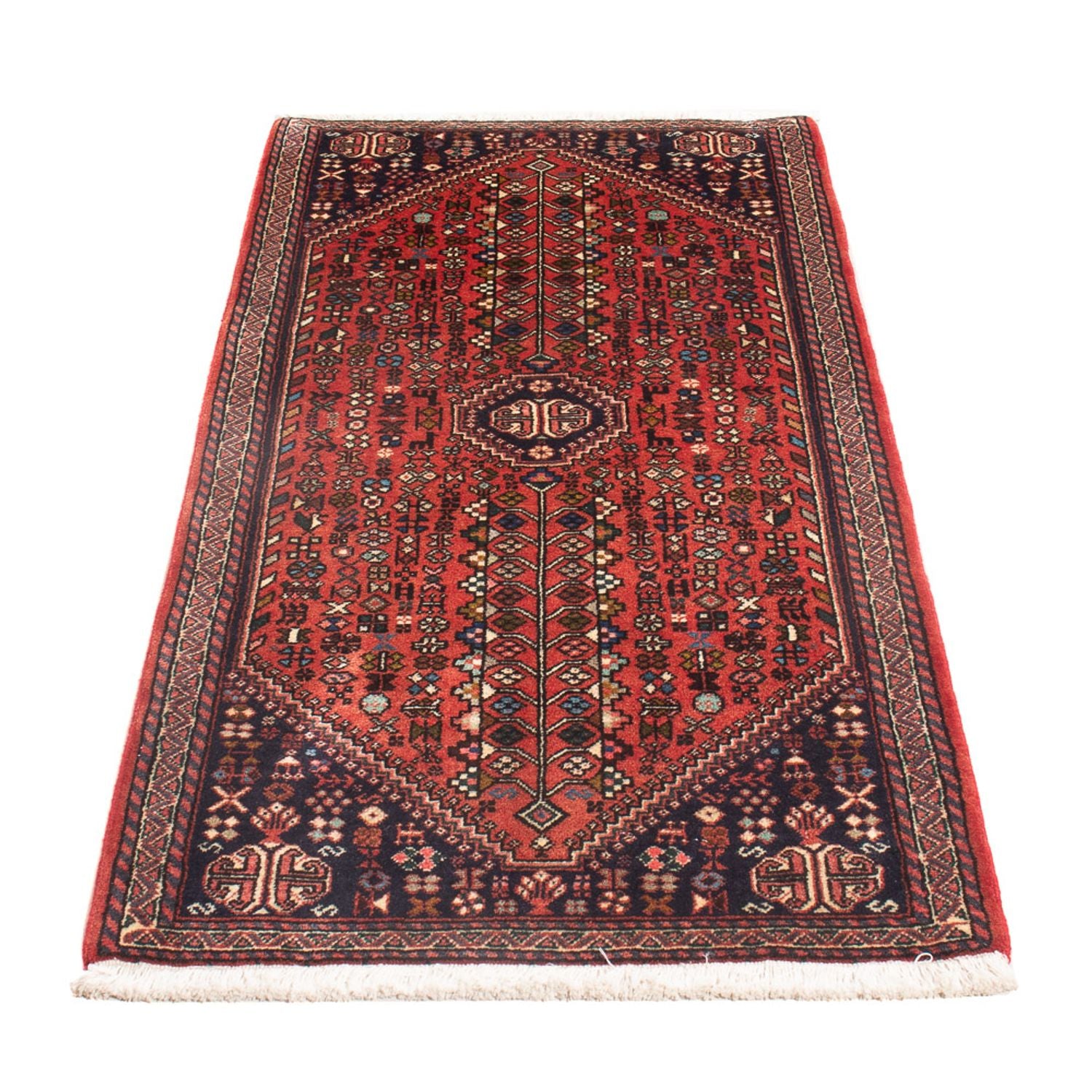Alfombra persa - Nómada - 145 x 67 cm - rojo