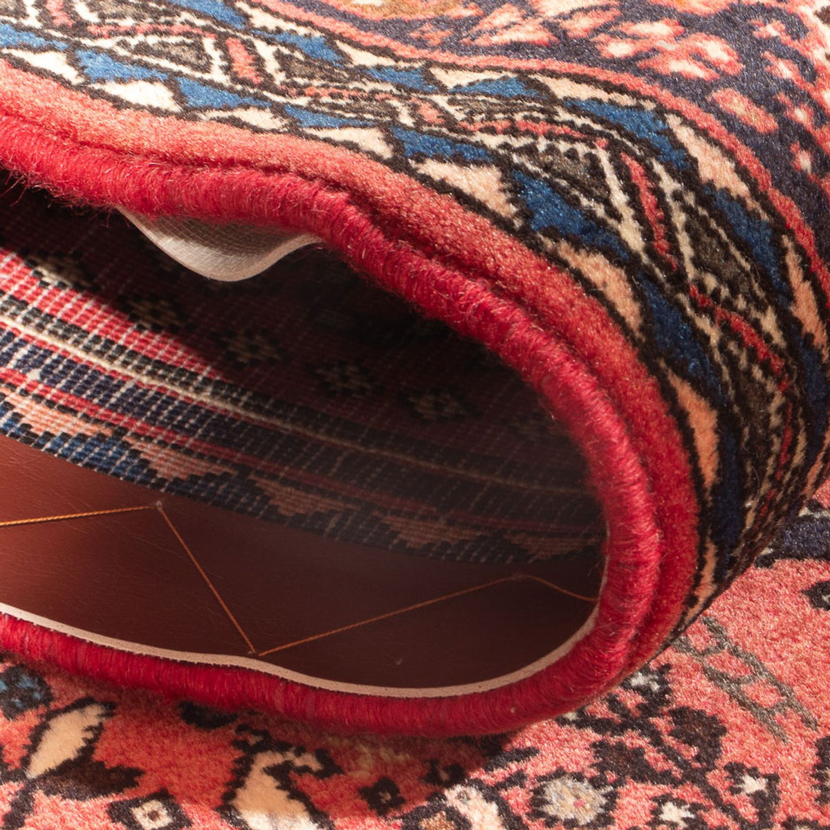 Alfombra persa - Nómada - 147 x 70 cm - rojo