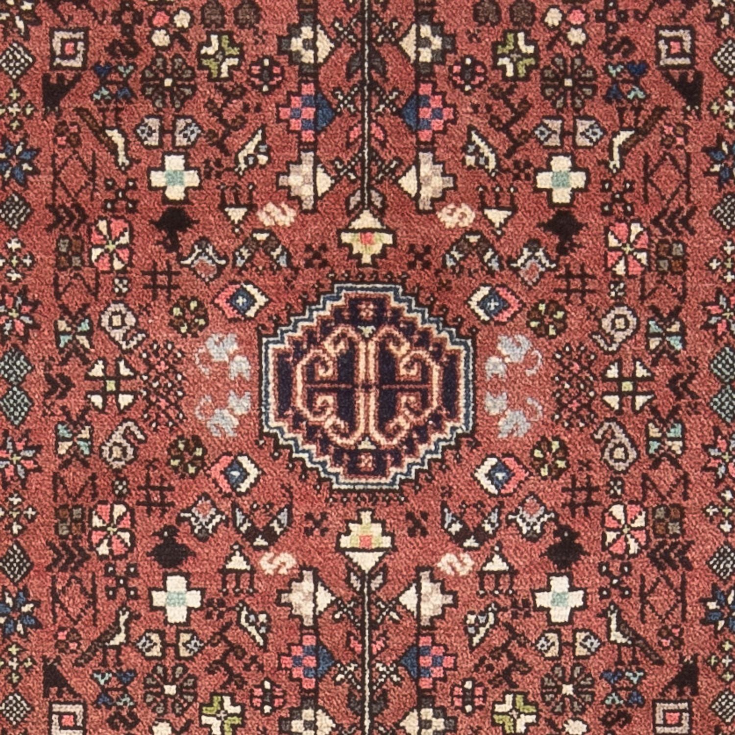 Alfombra de pasillo Alfombra persa - Nómada - 158 x 66 cm - rojo