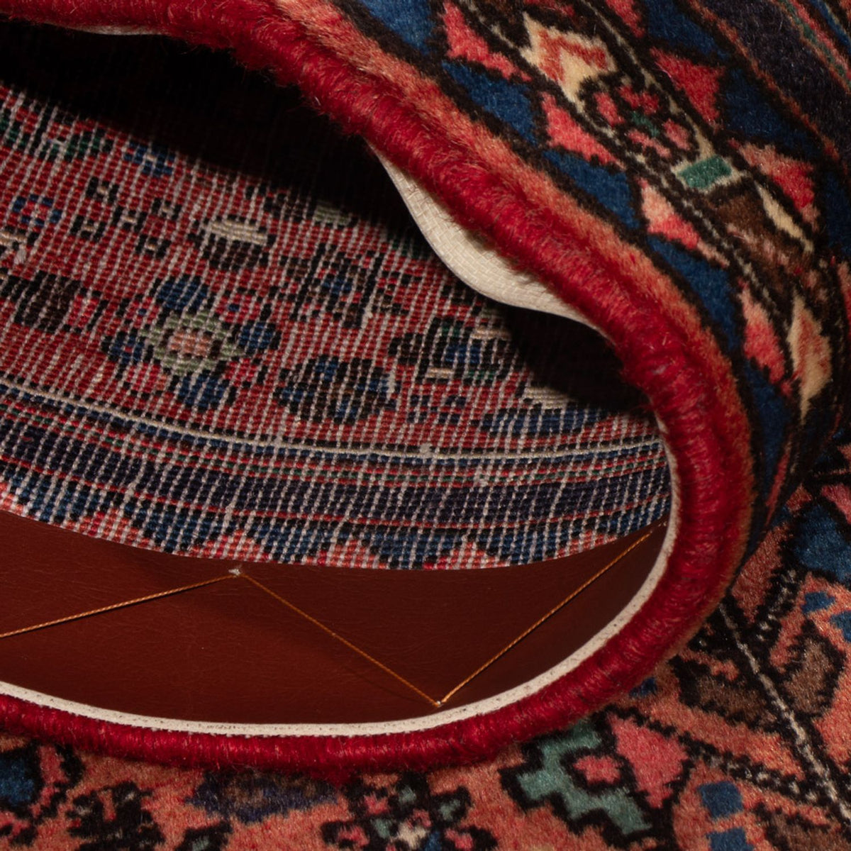 Alfombra de pasillo Alfombra persa - Nómada - 155 x 73 cm - rojo