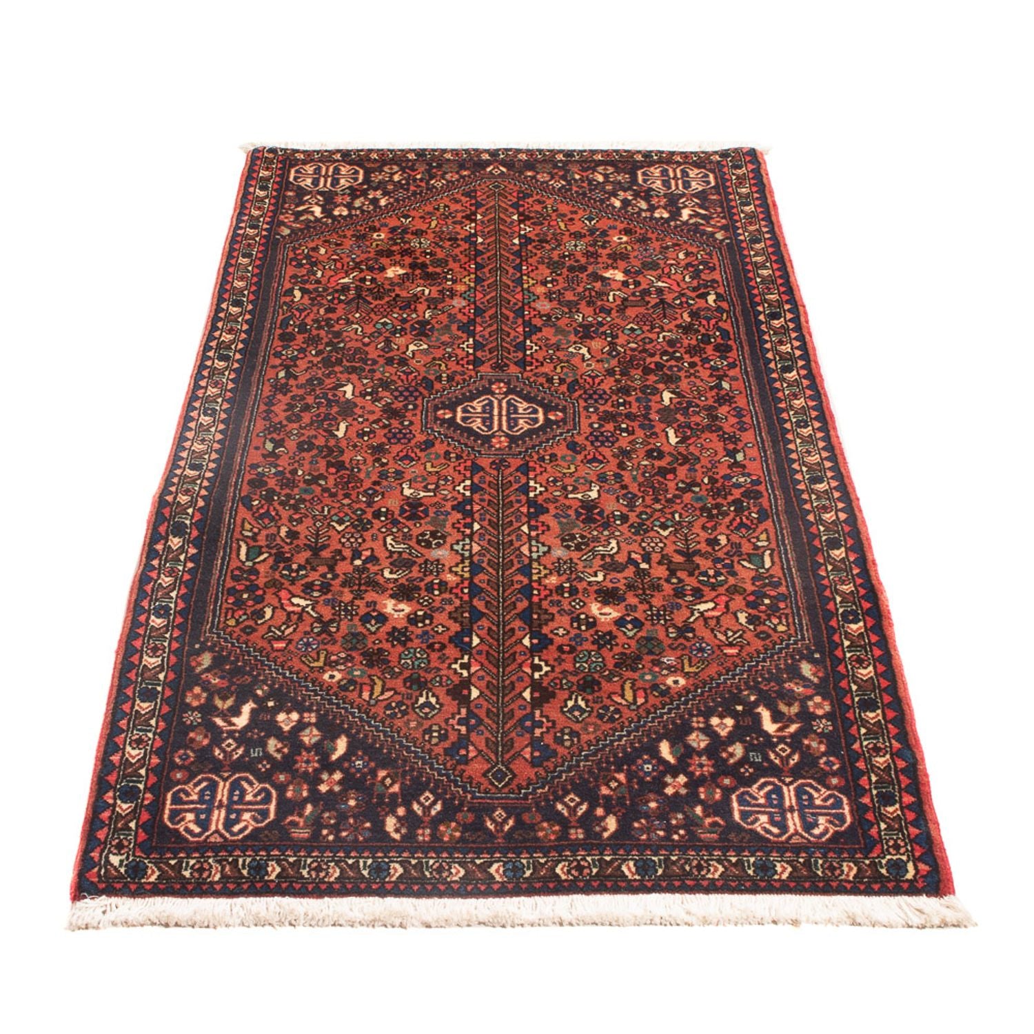 Alfombra de pasillo Alfombra persa - Nómada - 155 x 73 cm - rojo